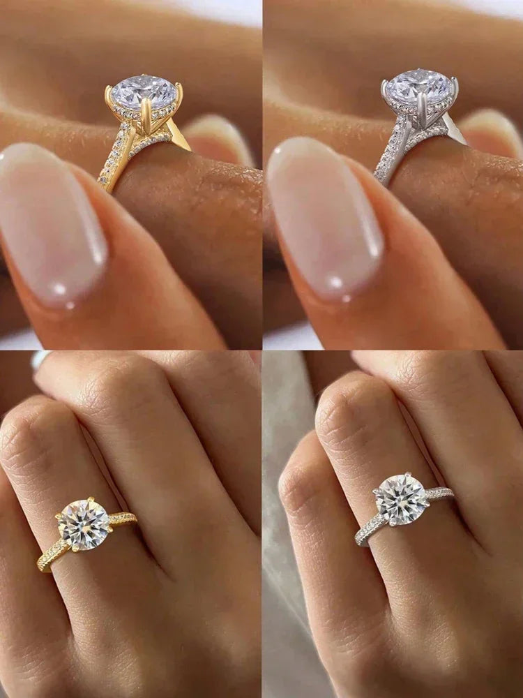 High Sparkle Silver Ring