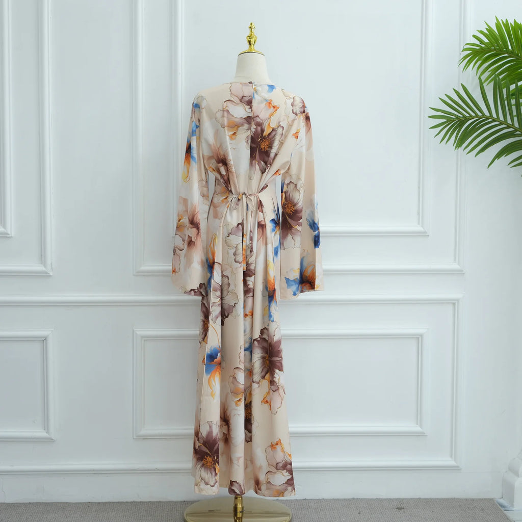 Turkish-Inspired Printed Kaftan