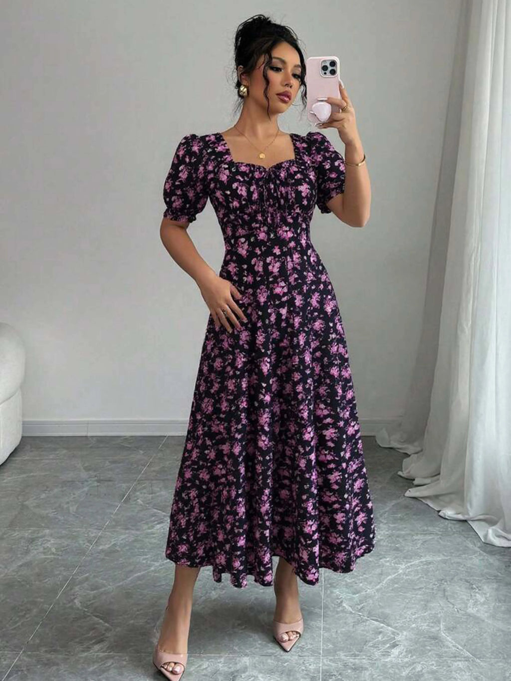 Floral Occasion Dress for Women