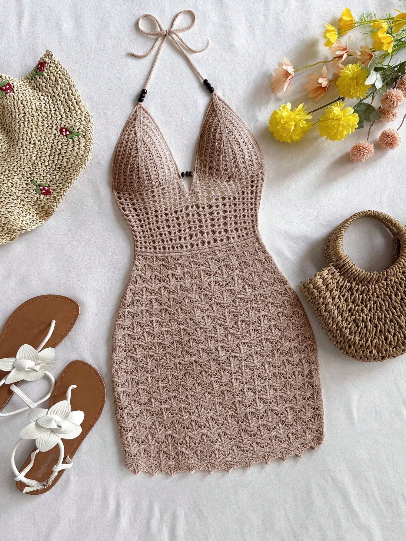 Fitted Beach Holiday Dress