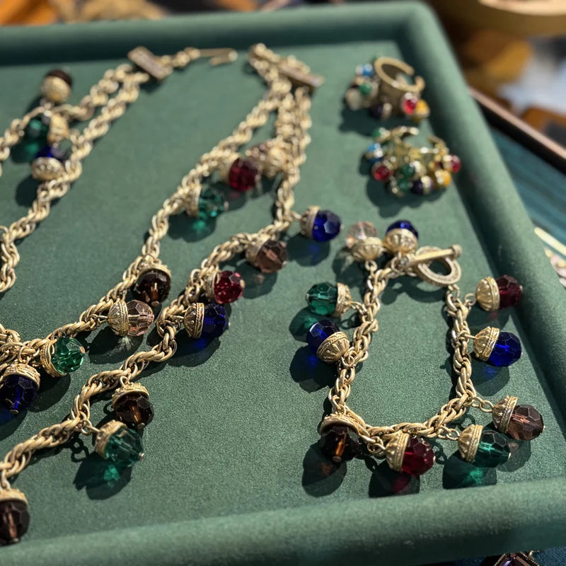 Elegant Crystal Link Bracelet