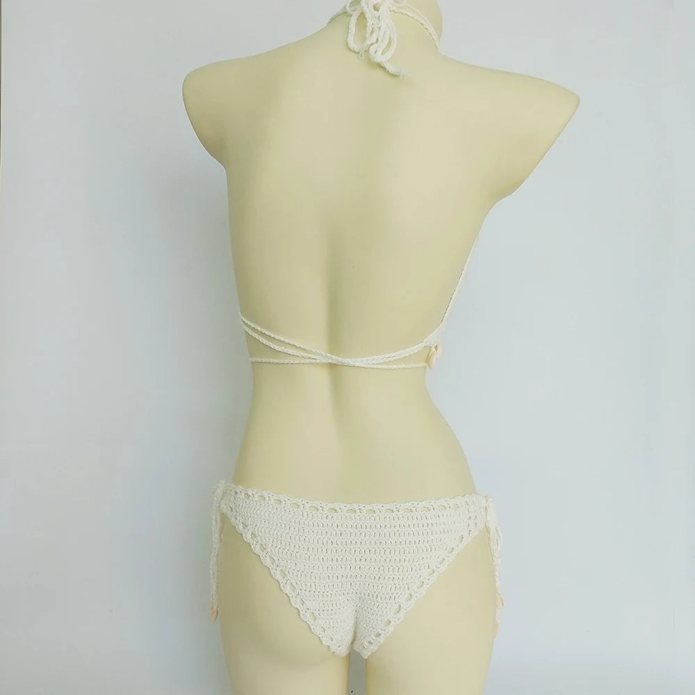 Crochet Beachwear Ensemble