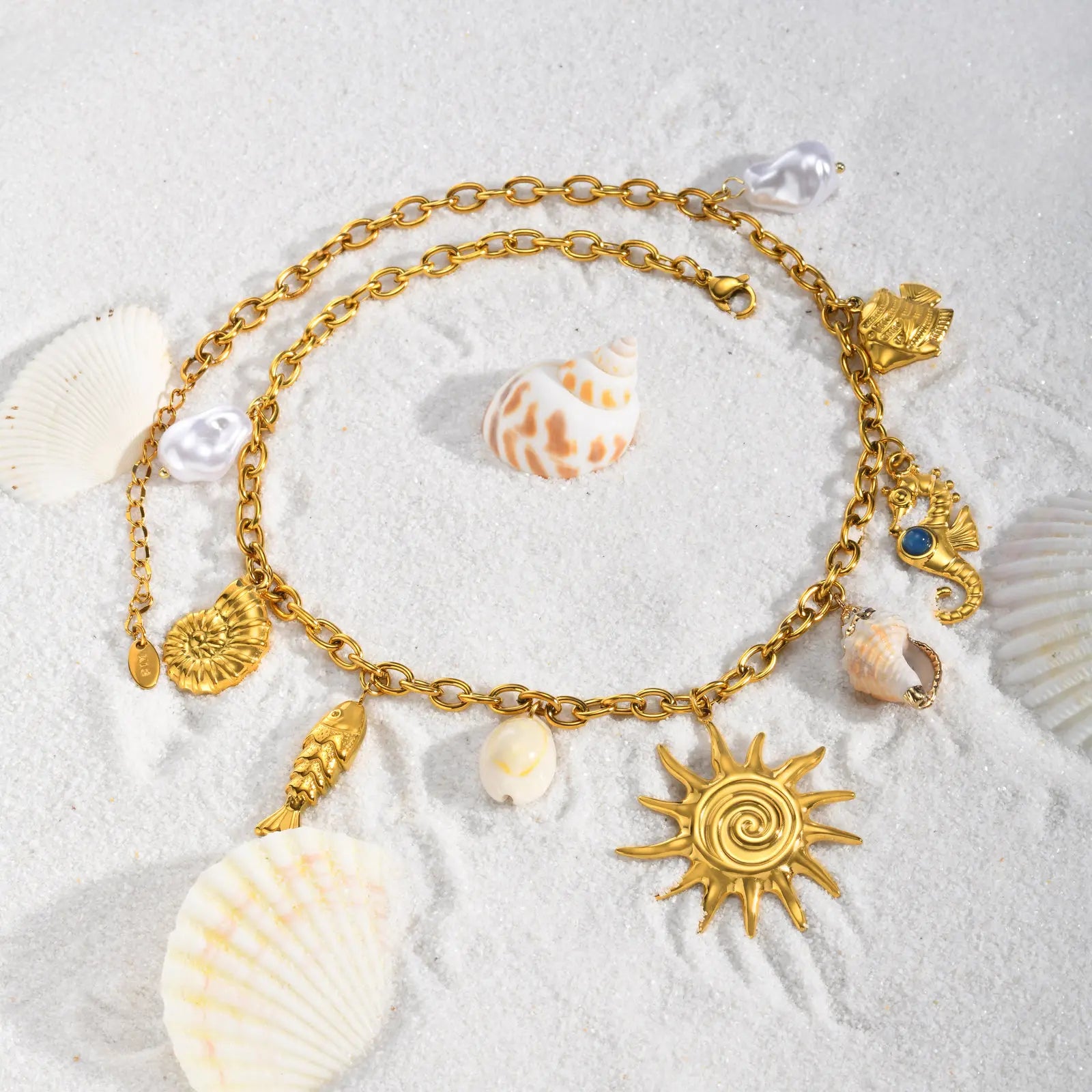 Sea Life Pendant Necklace
