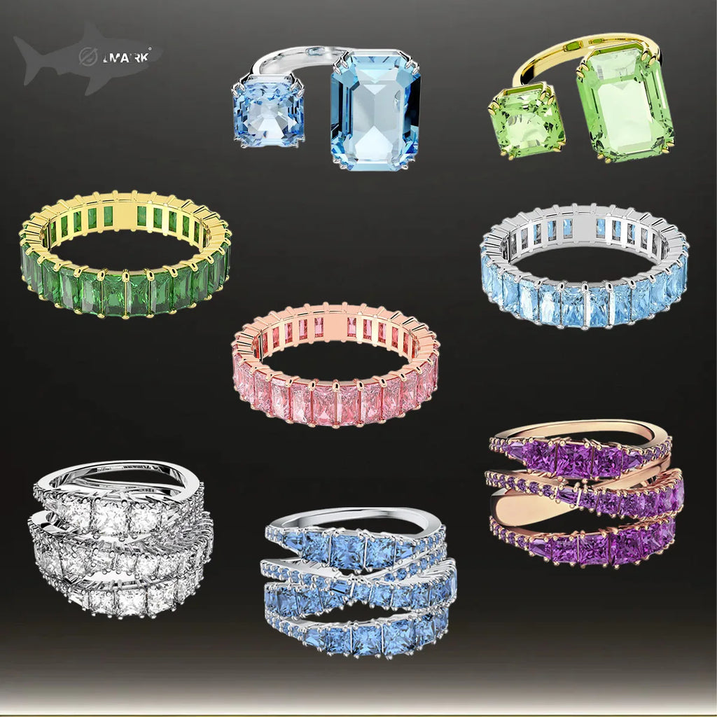 Rainbow Zircon Fashion Ring