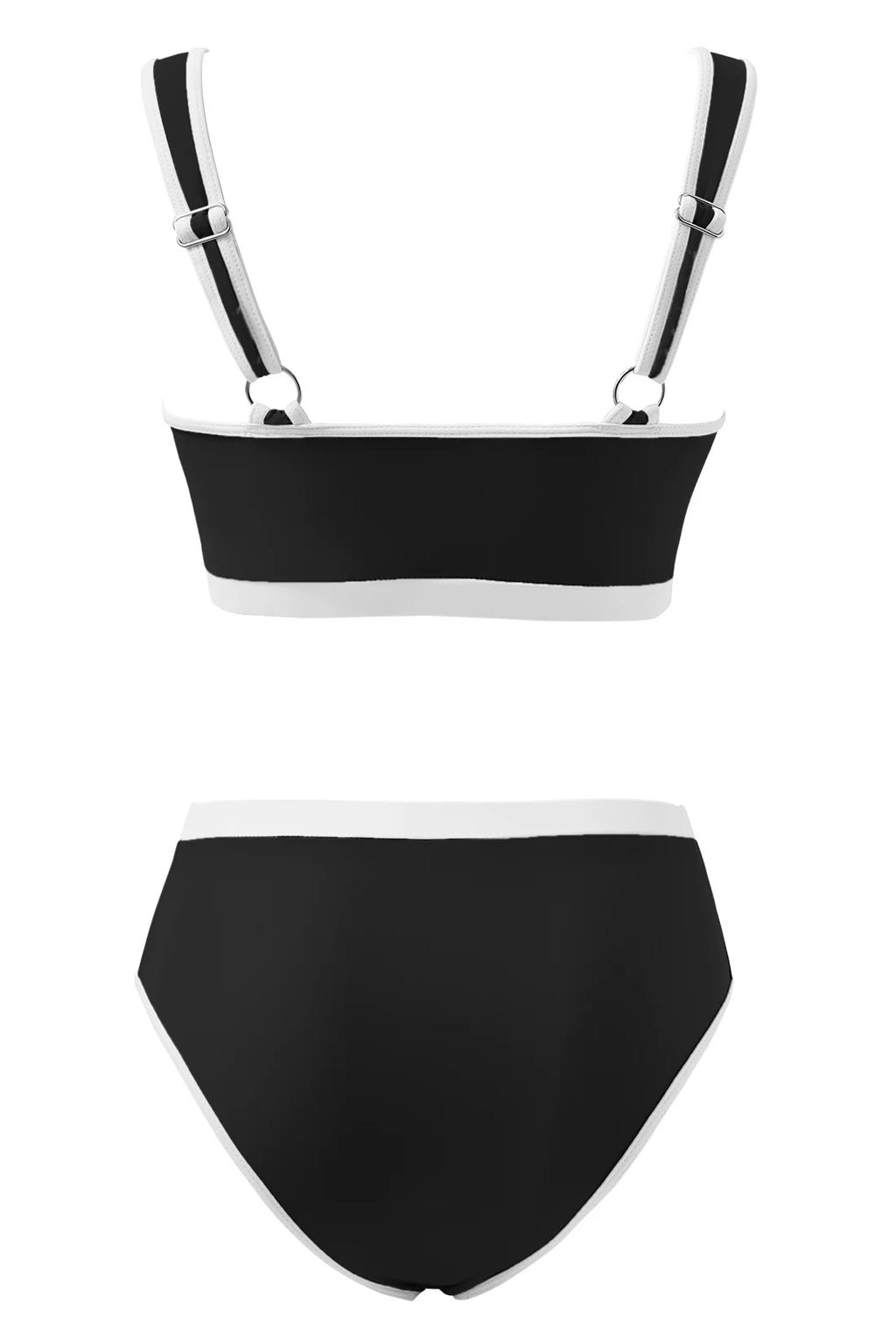 Fashion High-Waisted Swim Set