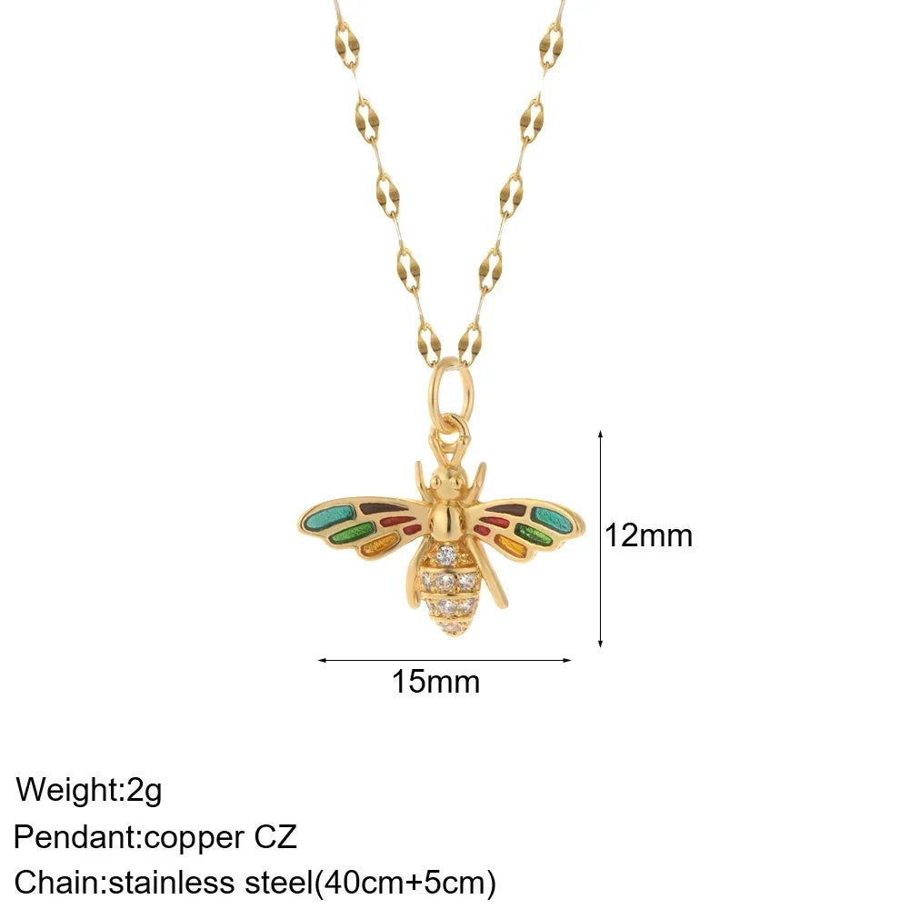 Multi-Charm Pendant Necklace
