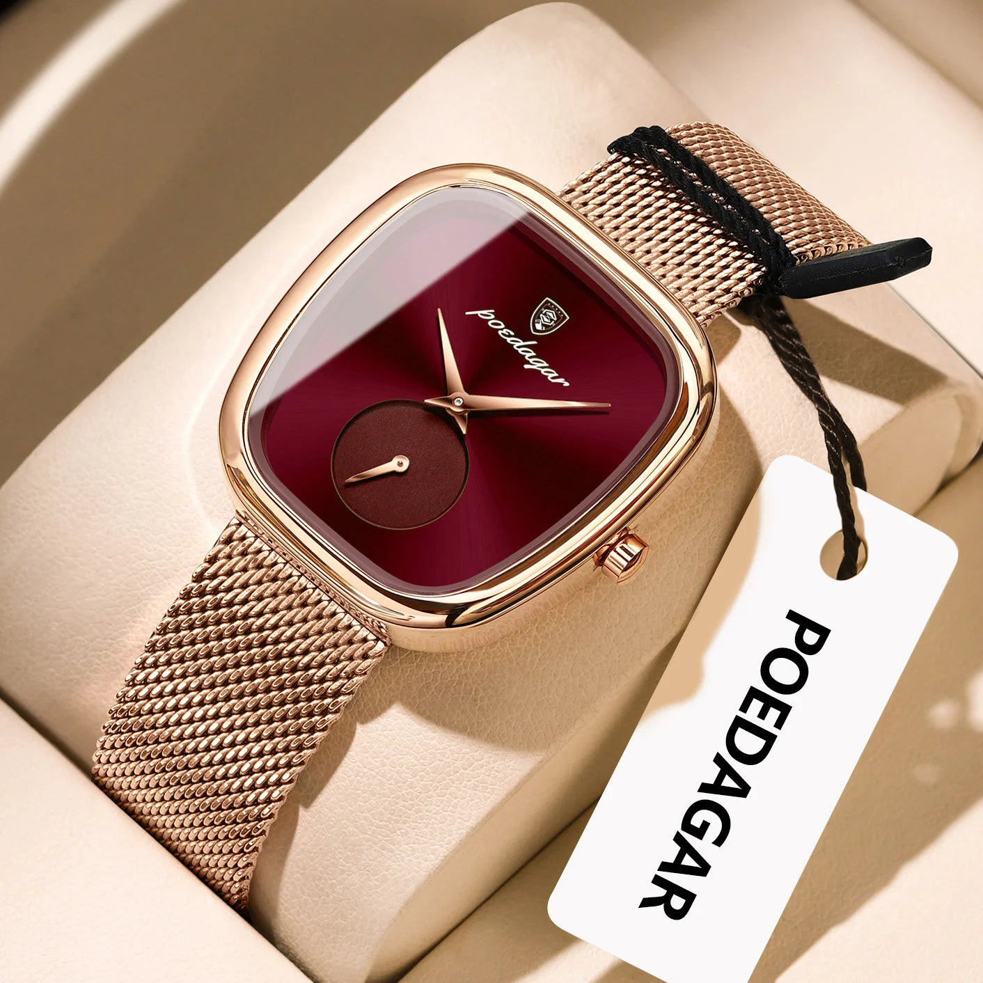Elegant Women's Stainless Steel Watch