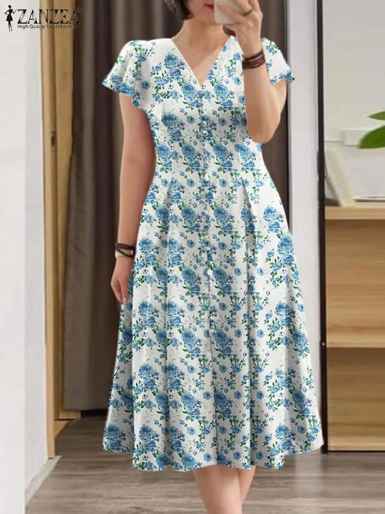 Women's Floral Holiday Sundress