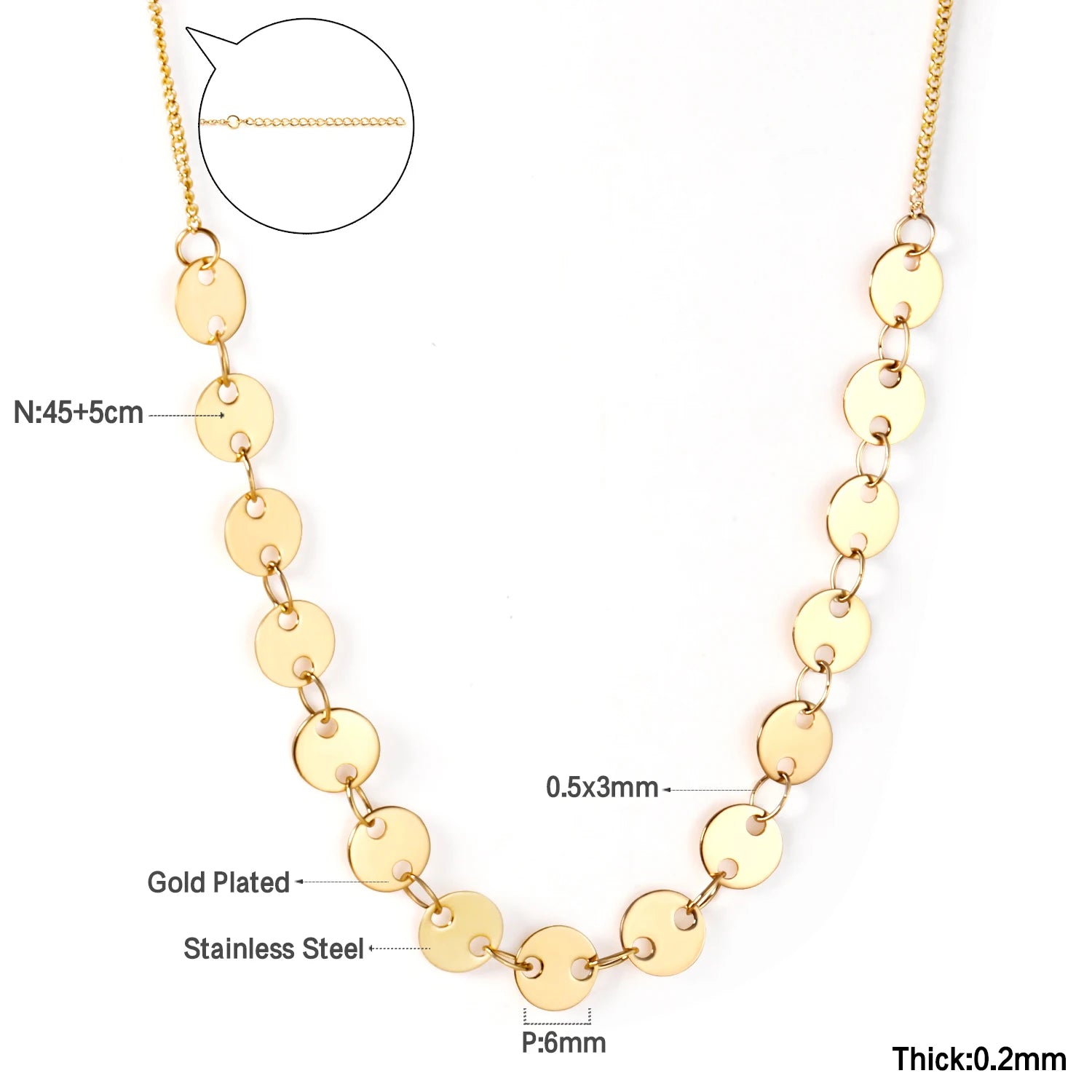 Golden Star Heart Necklace