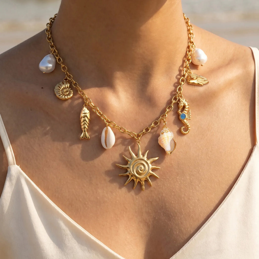 Sea Life Pendant Necklace