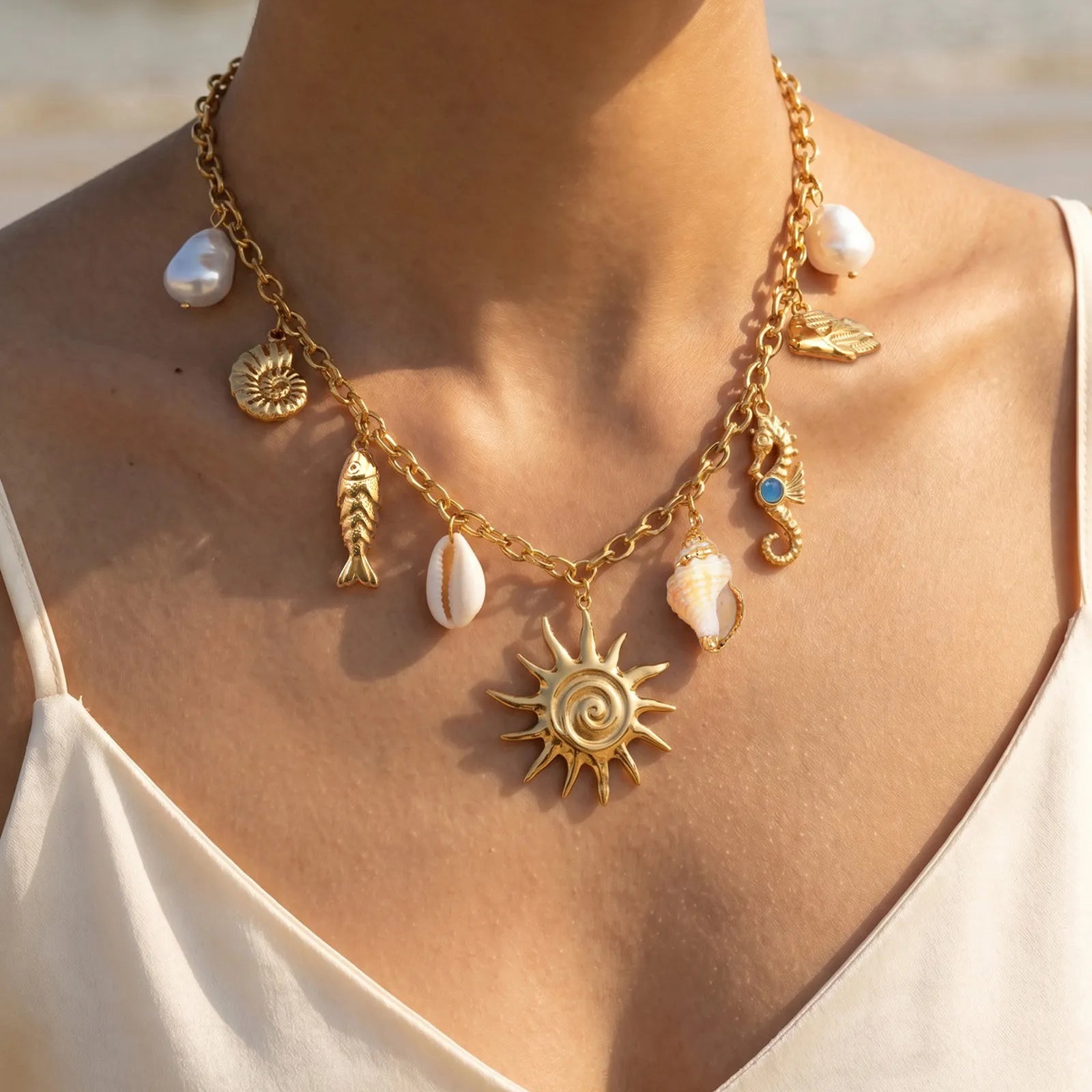 Sea Life Pendant Necklace