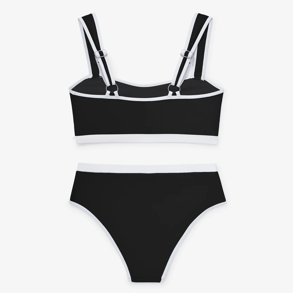 Fashion High-Waisted Swim Set