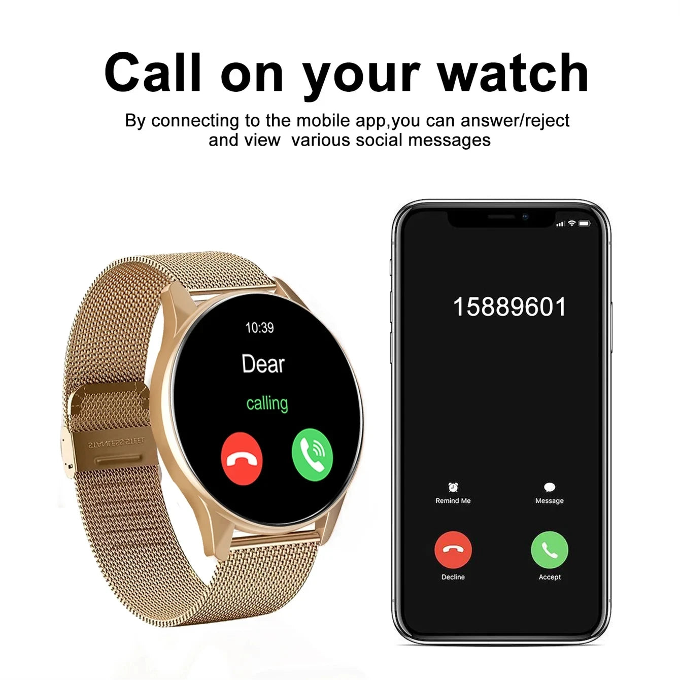 Heart Rate Monitoring Smartwatch