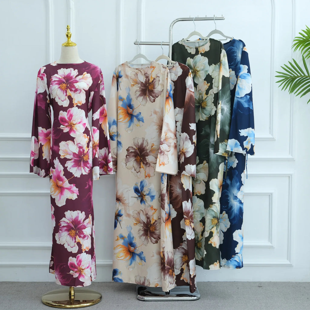 Turkish-Inspired Printed Kaftan
