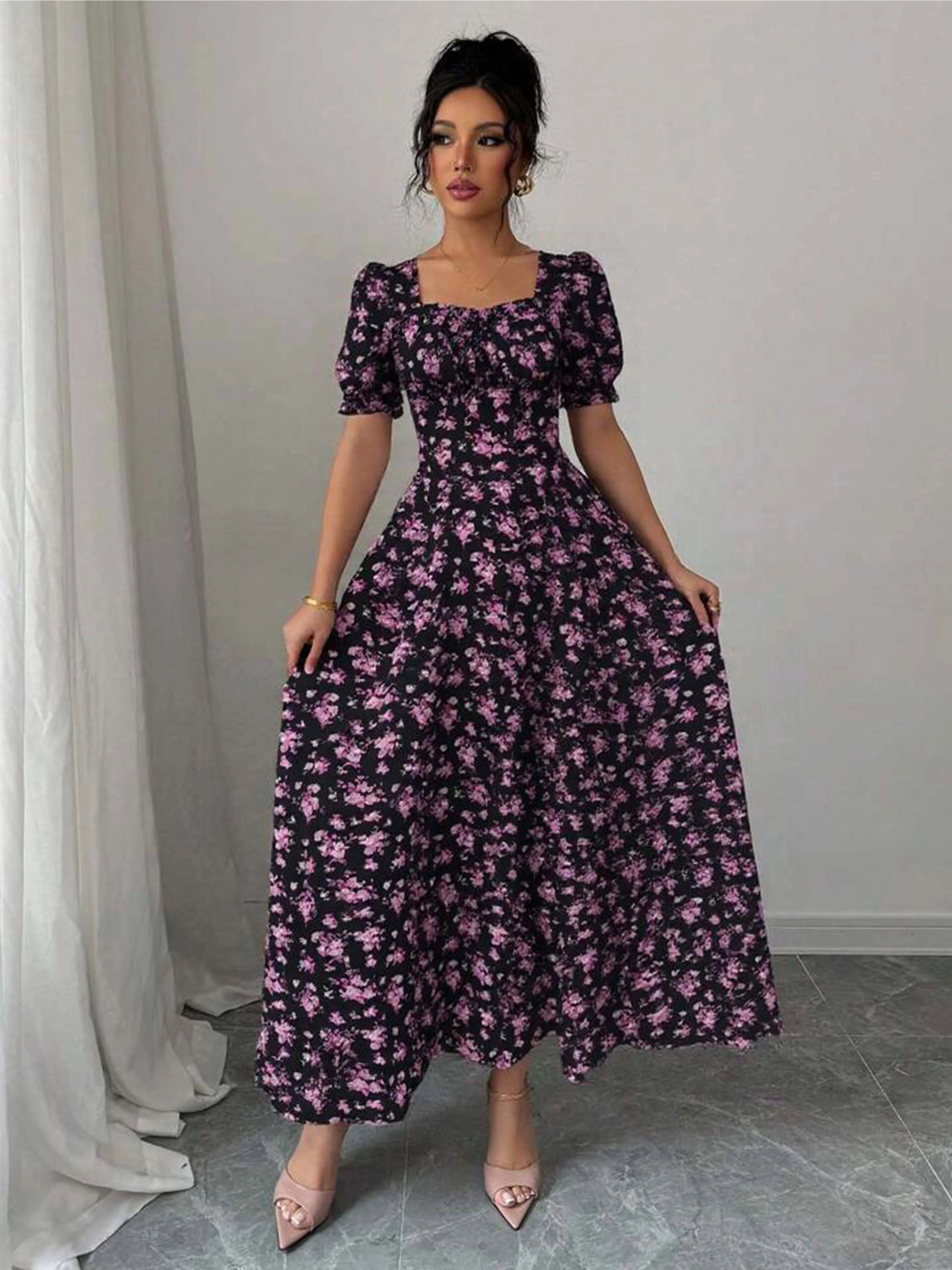 Floral Occasion Dress for Women