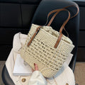 Beach Wicker Tote