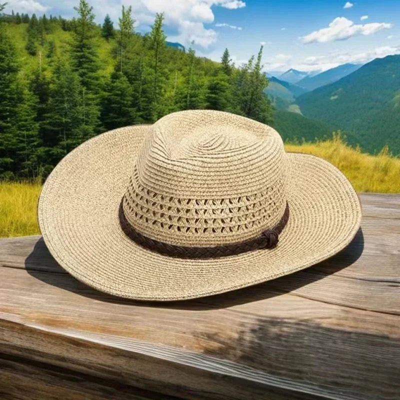 Wide Brim Panama Hat