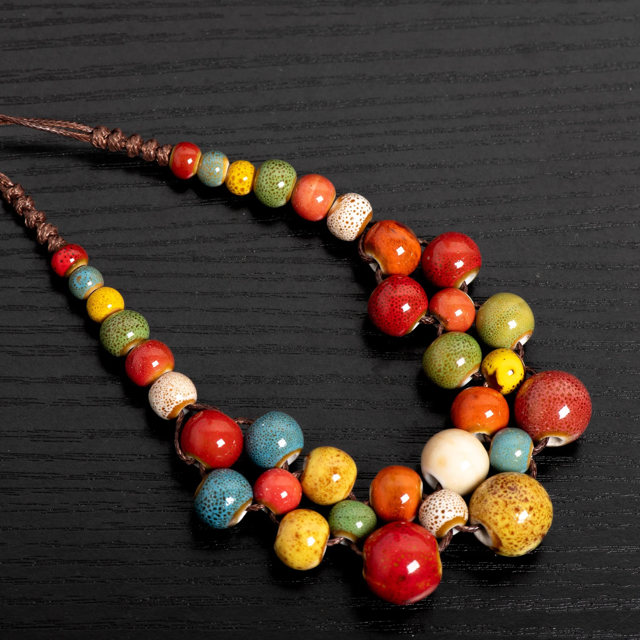 Handmade Ceramic Statement Necklace