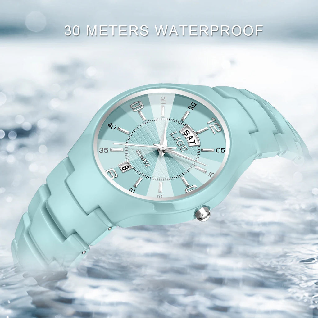 LIGE Elegant Quartz Women Watches