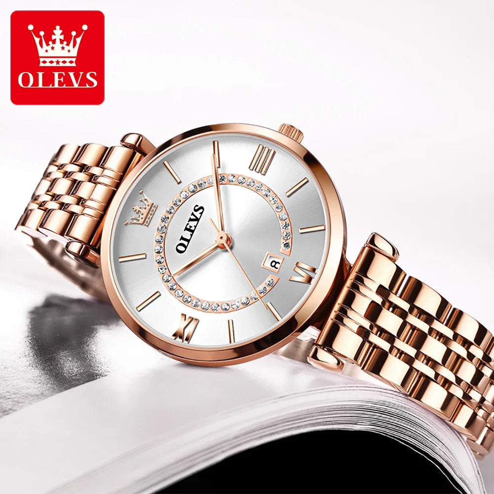 Stainless Steel Mesh Strap Watch