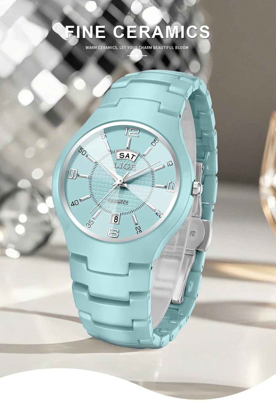 LIGE Elegant Quartz Women Watches