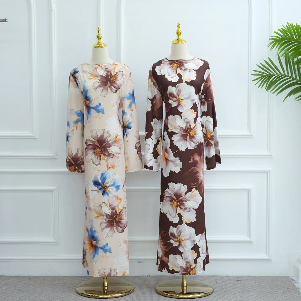 Turkish-Inspired Printed Kaftan