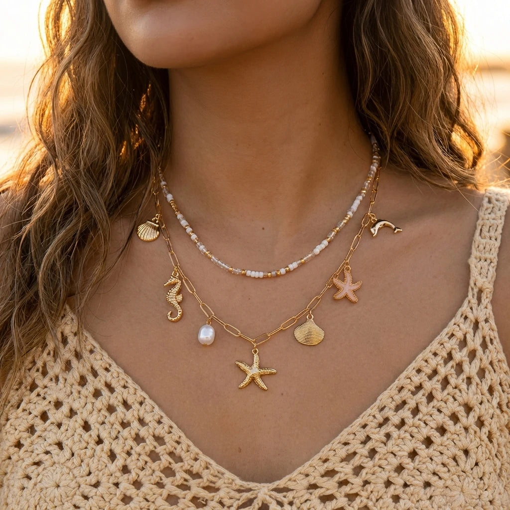Beach Layered Necklace