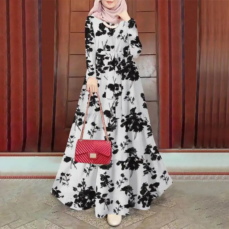 Long Sleeve Modest Holiday Dress